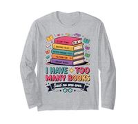 Ho troppi Libri Che dicevano Che Nessuno ha mai Letto Maglia a Manica