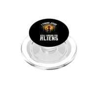 Ho trovato Gesù ancora alla ricerca di alieni ET Humor PopSockets PopGrip per MagSafe