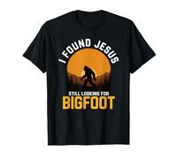 Ho Trovato Gesù Ancora alla Ricerca di Bigfoot Camping Escursioni Maglietta