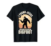 Ho Trovato Gesù Ancora alla Ricerca di Bigfoot Christian Sasquatch Maglietta