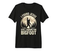 Ho Trovato Gesù Ancora alla Ricerca di Bigfoot Design Adventure Maglietta Premium