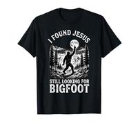 Ho Trovato Gesù Ancora alla Ricerca di Bigfoot Funny Christian Maglietta