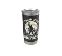 Ho trovato Gesù ancora alla ricerca di Bigfoot Rock su Sasquatch Bicchiere termico in acciaio inox doppia parete