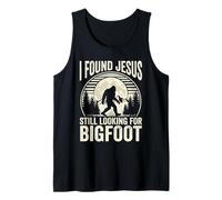 Ho Trovato Gesù Che cercava Ancora Il Divertente Sasquatch Canotta