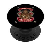 Ho trovato Gesù che cercava ancora il divertente Sasquatch PopSockets PopGrip Adesivo
