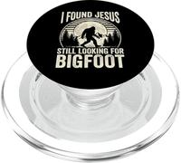 Ho trovato Gesù che cercava ancora il divertente Sasquatch PopSockets PopGrip per MagSafe