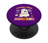 Ho trovato questo costume di Halloween da infermiera fantasma Groovy omero PopSockets PopGrip Adesivo