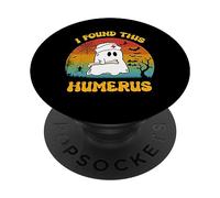 Ho trovato questo costume di Halloween da infermiera fantasma omero retrò PopSockets PopGrip Adesivo