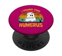 Ho trovato questo costume di Halloween da infermiera fantasma omero retrò PopSockets PopGrip Adesivo