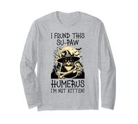 Ho Trovato Questo Omero su-Paw I'm Not Kitten - Cat Halloween Maglia a Manica