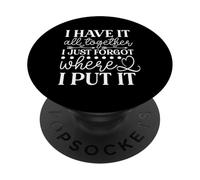 Ho tutto insieme, ho appena dimenticato dove l'ho messo PopSockets PopGrip Adesivo