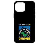Ho un amico con una sindrome di Chromie Down extra Custodia per iPhone 16 Pro Max