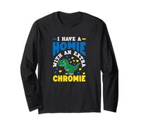 Ho Un Amico con Una sindrome di Chromie Down Extra Maglia a Manica