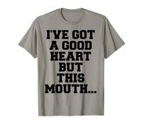 Ho Un Buon Cuore ma Questa Bocca Maglietta