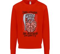 Ho Un Cervello E Sono Pronto A Usarlo Uomo Felpa Maglione