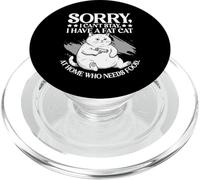Ho un gatto grasso a casa che ha bisogno di cibo Amante meme divertente PopSockets PopGrip per MagSafe