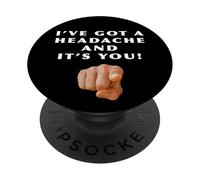 Ho un mal di testa e sei tu! Frustrazione politica PopSockets PopGrip Adesivo
