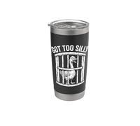 Ho un meme divertente e divertente di Silly Goose Bicchiere termico in acciaio inox doppia parete
