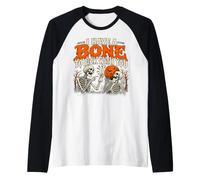 Ho Un Osso da Raccogliere con Te Divertente Scheletro di Maglia con Maniche Raglan