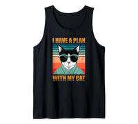Ho Un Piano con Il Mio Gatto Canotta