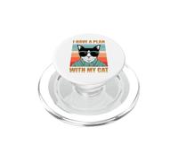 Ho un piano con il mio gatto PopSockets PopGrip per MagSafe