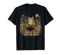 Ho Un Piano per Questo Buco Sarcasmus Frosch Gardening Maglietta