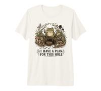 Ho Un Piano per Questo Buco Sarcasmus Frosch Gardening Maglietta Premium