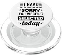 Ho un udito selettivo, mi dispiace che tu non sia stato selezionato oggi PopSockets PopGrip per MagSafe