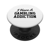 Ho una dipendenza dal gioco d'azzardo Scommesse sportive Puntello Parlay Scommesse PopSockets PopGrip Adesivo