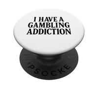 Ho una dipendenza dal gioco d'azzardo Scommesse sportive Puntello Parlay Scommesse PopSockets PopGrip Adesivo