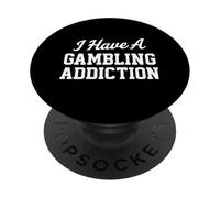 Ho una dipendenza dal gioco d'azzardo Scommesse sportive Puntello Parlay Scommesse PopSockets PopGrip Adesivo