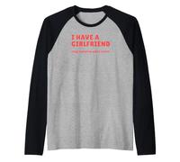 Ho Una Ragazza Che smette di rispondere Quando scrivo Maglia con Maniche Raglan