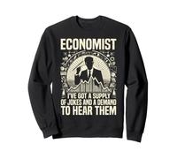 Ho Una scorta di barzellette e Una Richiesta di Ascoltare Economist Felpa