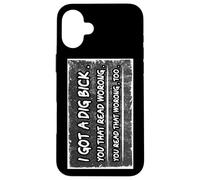 Ho uno scavo Bick You That Read Worong Sarcastico Humor Custodia per iPhone 16 Plus