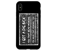 Ho uno scavo Bick You That Read Worong Sarcastico Humor Custodia per iPhone XS Max