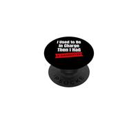 Ho usato per essere al comando poi ho avuto una figlia commedia design PopSockets PopGrip Adesivo