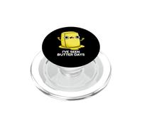 Ho visto Butter Days Funny Food Pun PopSockets PopGrip per MagSafe