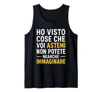 Ho Visto Cose Che Voi astemi Non potete neanche immaginare Canotta