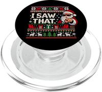 Ho visto quel buffo maglione natalizio, Babbo Natale L'ho visto PopSockets PopGrip per MagSafe