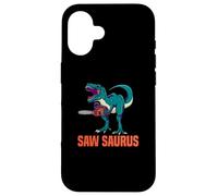 Ho visto Saurus per boscaioli e falegnami Custodia per iPhone 16