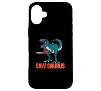 Ho visto Saurus per boscaioli e falegnami Custodia per iPhone 16 Plus