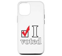 Ho votato Check Mark Big Custodia per iPhone 12/12 Pro