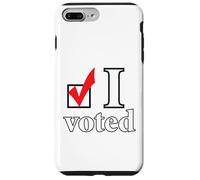Ho votato Check Mark Big Custodia per iPhone 7 Plus/8 Plus