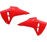 HO05614#070 RADIATOR COVER CRF250/450 2025 RED CRF 250 R WORKS EDITION