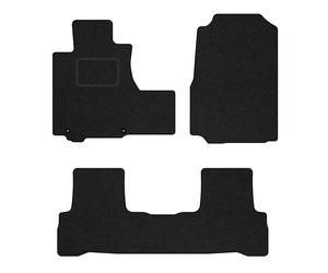 HO34-1 Set Tappetini Velluto STREAK Grigio per Honda CR-V III 2006-2011 tappeto