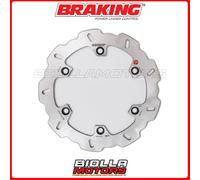 HO51RID DISCO FRENO POSTERIORE DX BRAKING HONDA CB 1100 RS 1100 2017 - 2021 WAVE