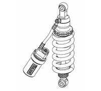 HO913 - Ammortizzatore Ohlins STX 46 S46HR1C1 200 N/mm Honda CB/R 650 R (19-20)