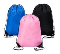 HoAhaMay 3 Pezzi Zaino Impermeabile, Borsa da Palestra per Ginnastica e Nuoto - Unisex per Bambini e Adulti