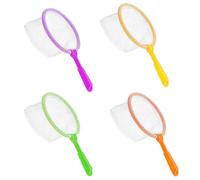 HoAhaMay 4 Pezzi Rete da Pesca All'Aperto, Reti da Pesca in Plastica per Bambini, Strumento per l'Apprendimento Precoce Reti per Catturare Insetti, per la Cattura di Insetti e Farfalle da Spiaggia