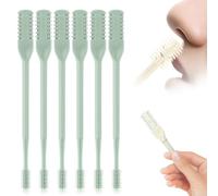 HOAIME Tagliacapelli nasale 2 in 1, 2024, rotante a 360°, manuale per peli del naso, coltello per peli del naso a doppia faccia, rimozione dei peli del naso portatile per donne e uomini, essenziale da